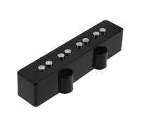Abaodam Bass Low Precision and End Optimized Response Capture Sound Black Vintage Style Electric Guitar Pickup with Plastic 4-string Bass Pickup Accessory Upgrades for Music Instrument