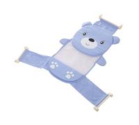 Abaodam Bath Seat Support Net Mesh Bather for Shower Breathable Soft Bathtub Mesh Pad with Cartoon Design Secure Non-Slip Bath Stand for Newborns and Easy to Clean and Store