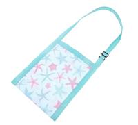 Abaodam Beach Bag Mesh Pouch with Seashell Print, Multipurpose Shell Storage Bag for Boys and, Crossbody Net Tote for Beach and Swim Accessories, Random Style