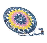 Abaodam Bearded Dragon Hanging Hammock Rope Bed 15.7x9.8in Soft Cotton Reptile Cage Accessory for Lizards Gecko Snakes Small Pet Sleeping Nest