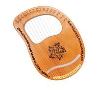 Abaodam Beginner Lyre String Harp for String Instrument Enthusiasts Featuring Wood Crafts Harp Material and Ancient Style Design for Lyre Playing Cozy Home Setting