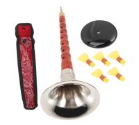 Abaodam Beginner's Suona Musical Instrument Wooden Chinese Wind Professional Craftsmanship Music Easy to Play Random Color