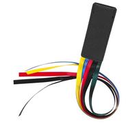 Abaodam Bible Ribbon Bookmark Five Colors Tassel, Portable Page Marker for Books, Notebooks, Textbooks - Black Ribbon Page Tab for Readers, Students, and Teachers