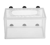 Abaodam Big Fish Net Hatchery Incubator for Aquarium with Suction Cups Durable Fish Box for Fry Breeding and Separation Enhances Survival Rate