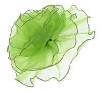 Abaodam Big Floral Brooches Lapel Pins Elegant Organza Lightweight Versatile Styling Women Formal Events Three-dimensional Oversized Flower Green