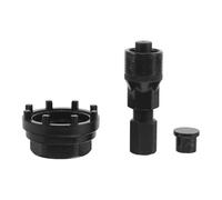 Abaodam Bike Crank Extractor and Bottom Bracket Removal Tool Set with Enhanced Leverage and Anti-slip Carbon Steel Handle for Garage and Roadside Bicycle Maintenance