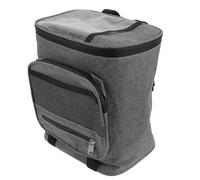 Abaodam Bike Frame Storage Bag with Easy Installation and Multi-use Design Large Capacity 12l Polyester Handlebar Bag Stylish Appearance for Mountain and Electric Scooters