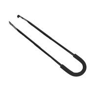 Abaodam Bike Safety Trainer Handle for Balance Push Bar for Bikes Quick Installation for Indoor and Outdoor Use Black Short Version Assistance