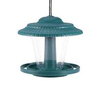 Abaodam Bird Feeder for Garden Outdoor Roofed Hanging Feeder Bird Weatherproof