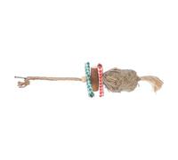 Abaodam Bird Foraging Woven Bark Parrot Natural Edible Hanging Shredding Chew for Pet Birds and Parakeets Safe Material for Climbing and Foraging