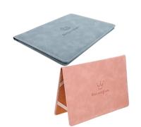 Abaodam Birth Certificate Protective Sleeve 2Pcs Set Cartoon Motifs for Newborn Document Holder and Medical Record Storage