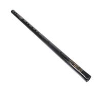 Abaodam Black Bamboo Flute for Beginners with Professional Tone Holes and Delicate Tassels, Portable Chinese Style Synthetic Material Flute Suitable for Practice and Performance