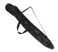 Abaodam Black Canvas Erhu Carrying Case Padded Shockproof Protection and Adjustable Shoulder Strap for Zhonghu Jinghu Portable Chinese Musical Instrument Bag for Travel and Storage