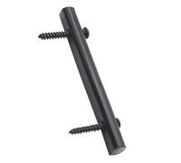 Abaodam Black Metal Guitar String Tension Bar Sleek Minimalist Design with Screws Included Prevents String Breakage and Slippage for Electric Guitars