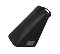 Abaodam Black Pu Drum Pedal Storage Bag for Single Bass Drum Pedals, Sturdy Fabric Case with Padded Protection and Professional Appearance, for Transporting to Gigs and Practice Sessions