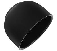 Abaodam Black Stainless Steel Shaving Soap Bowl for Men, Multi-use Delicate Shave Bowl with Matte Finish, Simple Design Style, Well-Made Foaming Soap Container Suitable for Home and Hotel