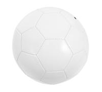 Abaodam Blank Soccer Ball DIY Football Craft for Unpainted Football Ornament Flat Surface Model for Painting Coloring Drawing and Creative Sports Decor