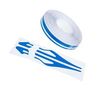Abaodam Blue Car Pinstripe Tape Decal for Camper and Walls, Waterproof Vinyl Sticker, Does Not Damage Paint, Covers Flawed Parts, for DIY Auto Styling and Decoration