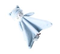 Abaodam Blue Infant Comfort Blanket Toy, PP Cotton Soft Appeasing Doll for Psychological Comfort, No Lint Baby Soother for Cribs and Strollers