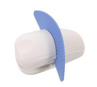 Abaodam Blue Plastic Paper Holder Stand for Desk A4 Document Clamp Space-Saving and Sturdy Desktop Copy Holder for Office and Labs