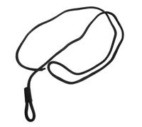 Abaodam Boat Dock Line for Yacht 1.5m Black Protective Bumper Rope Made of Polyester and Pp, Abrasion Resistant Dock Accessory for Sailing and Docking