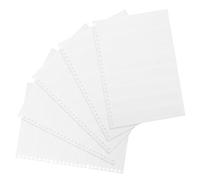 Abaodam Books Blank Staff Paper Refill Loose-Leaf Manuscript with Precise Printed Lines for Music Students Composers Piano Practice and Composition