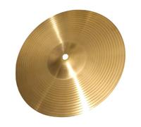 Abaodam Brass Jazz Drum Cymbal Crash Cymbals for All Jazz Styles Smooth Playing Experience High Resistance to Wear for Beginner and Professional Musicians