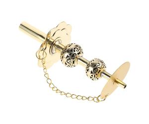 Abaodam Brass Suona Core with Hollow Gourd Design, Metal Suona Horn Replacement Part for Wind Instrument Repair, Chinese Musical Instrument Accessory for Hobbyists and Maintenance