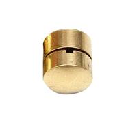 Abaodam Brass Violin Wolf Tone Mute Portable Suppressor for Violin Accessories Cylindrical Design to Eliminate Unwanted Sound