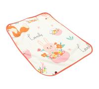 Abaodam Breathable Changing Pad Waterproof Diaper Changing Mat Leak-Proof Cotton TPU Compartment Cotton Lining Travel Use Lay It on The