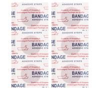 Abaodam Breathable Fabric Round Plasters 50pcs, 22mm Waterproof Stickers for Wound Care, Flexible Knuckle Protectors for Sports and Outdoor Activities