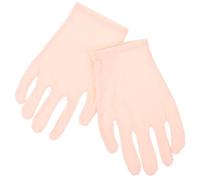 Abaodam Breathable Moisturizing Hand Covers Cotton and Bamboo Carbon Fiber, Elastic Fiber Gloves for Long-Term Use, Soft Hand Skin Care Gloves Suitable for Night and Daily Moisturizing