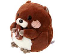 Abaodam Brown 20cm Plush Groundhog Stuffed Animal Soft Cuddly Plush Doll for Birthday, Lightweight 0.16kg Comfort Pillow for ’s Play and Sleep