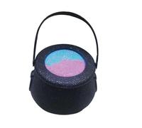 Abaodam Bubble Bath Ball Pot Halloween Enchanted Bubble Portable Handle Pe Material Assorted Color for Party Bath Souvenir Random Color