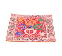 Abaodam Buddhist Sound Bowl Dual-layer Cushion Mat for Meditation Anti- Design Compact and Lightweight for Easy Carrying for and Mindfulness Practice