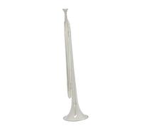 Abaodam Bugle Trumpet Silver Instrument for Students and Beginners Design for Enhanced Sound and Resonance for School Bands and Orchestras