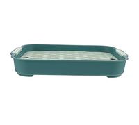 Abaodam Bunny Potty Small Pet Toilet Bunny Training Litter Box for Guinea Pig Rabbit Supplies Square Tip Design for Easy Cleaning in Pet Litter Box Scenario