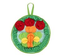 Abaodam Bunny Snuffle Pad Durable Rabbit Foraging Mat for Animals High Class Polar Fleece Material Encourages Natural Sniffing Treat Searching for Hamsters and Bunnies