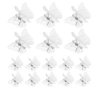 Abaodam Butterfly Hair Claw Clips 30 Pieces Practical Mini Jaw Clips for Hair Styling
