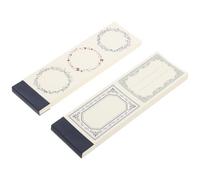 Abaodam Byzantine Flower Special Paper Notepads 2pcs Set with 1 Byzantine and 7 Chinese Style Mini Time Plan Notebooks for Students Office Daily Message and Organizer Pads