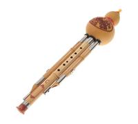 Abaodam C Key Hulusi Flute Handmade Bamboo Cucurbit Chinese Traditional Pure Tone Reed for Music Lovers