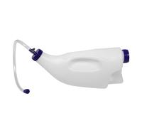 Abaodam Calf Nursing Feeder Bottle with Plastic Tube Easy-Clean Small Animal Feeding Equipment for Newborn Goats Sheep Calves Precise Milk Dispensing to Boost Immunity and Support Healthy