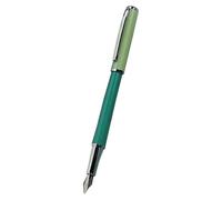 Abaodam Calligraphy Pen Green Metal Writing Pen Comfortable Grip and Easy to Write Design for Painting and Writing Suitable for Students Office and School Supplies