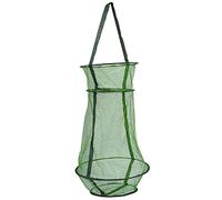 Abaodam Capacity Folding Fishing Net Durable Fish Catch Basket with Drawstring Design for Easy Use for Crayfish Catfish and Minnows Portable Mesh Fish Cage