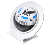 Abaodam Car Compass Ball for Dashboard Durable Automotive Compass Decoration for Car Boat Truck Easy Navigation Optimal Visibility Sphere Design Suitable for Indoor Use