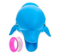 Abaodam Cartoon Faucet Extender for Children Blue Pp Material with Animal Shape, Helping Kids Form Good Habits and Making Handwashing Fun, for New Year Or Birthday
