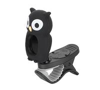Abaodam Cartoon Owl Clip-On Tuner for Guitar Ukulele Bass and Violin Accurate Pitch Adjustment Tool LCD Display