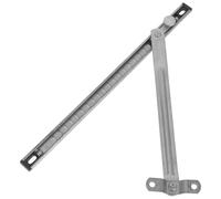 Abaodam Casement Window Hinges Adjustable Concealed Window Restrictor 10 Inches Steel Silver for Safety in Home Use