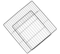 Abaodam Cat Cage Door Panel 35X35Cm Encrypted Mesh with Inward Opening for Pet Playpen Access, Sturdy Wire Door for Cats and Small Dogs, DIY Replacement Part for Indoor Animal Cage