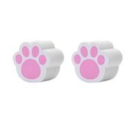 Abaodam Cat Claw Descaling Sponge 2pcs 4.5x4cm Multi-use Cleaning Sponge for Bathroom Mirror and Faucet Cleaning Kitchen Dishwashing